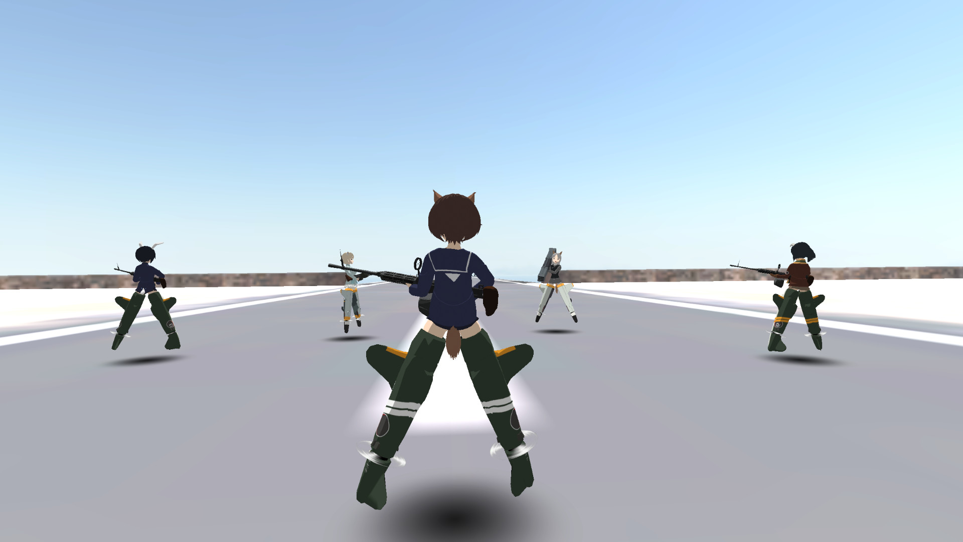 第502統合戦闘航空団 ブレイブウィッチーズ VR-Operation Baba_yaga-雪中迎撃戦 #5