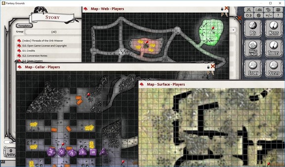 скриншот Fantasy Grounds - Threads of the Orb Weaver (5E) 3