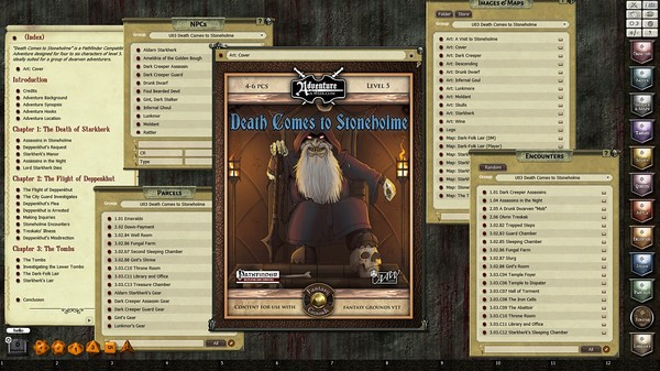 скриншот Fantasy Grounds - Death Comes to Stoneholme (PFRPG) 0