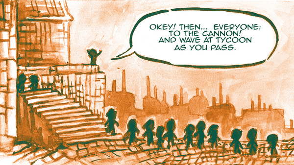 скриншот World to the West - Motorland Tale Comic Book 2