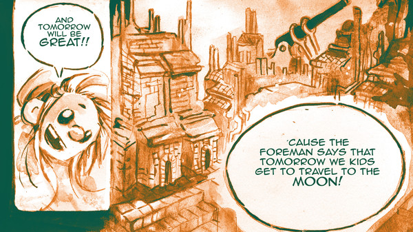скриншот World to the West - Motorland Tale Comic Book 4