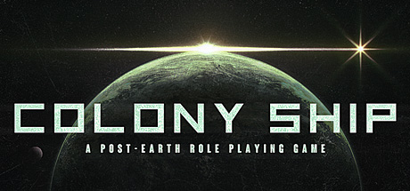 Steam header art for Colony Ship: A Post-Earth Role Playing Game