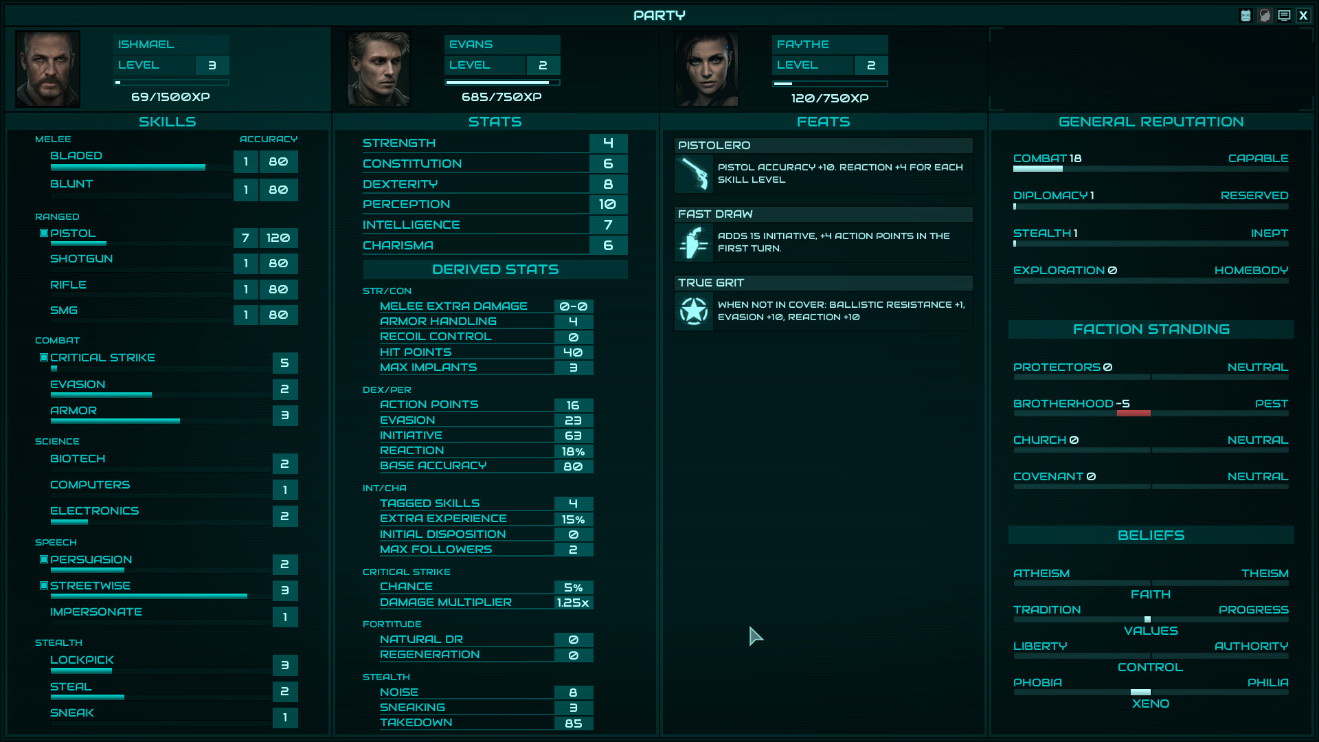 Colony Ship: A Post-Earth Role Playing Game screenshot 1