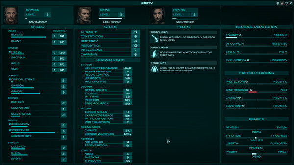 Скриншот №2 к Colony Ship A Post-Earth Role Playing Game