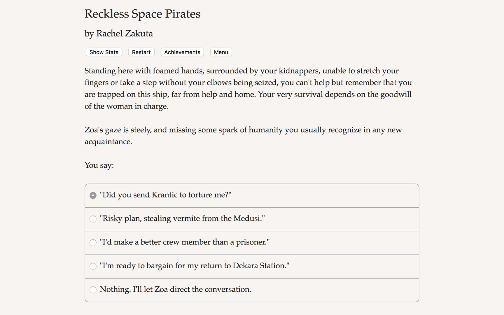 Reckless Space Pirates Featured Screenshot #1