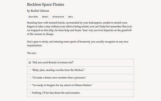 Reckless Space Pirates