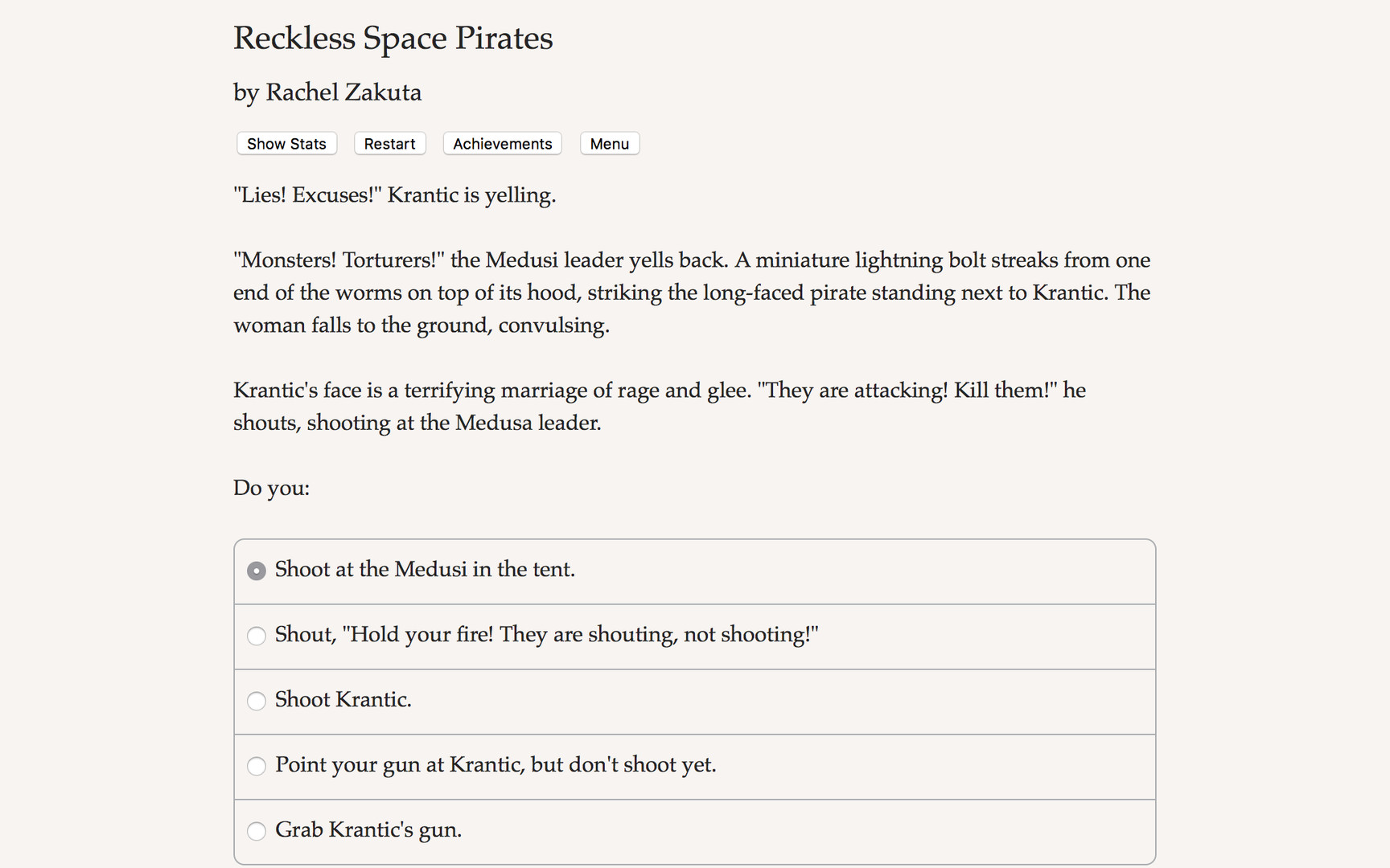 Reckless Space Pirates Demo #3