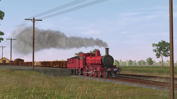 скриншот Trainz 2019 DLC: Victorian Railways Type 4 DD Class Pack - Canadian Red 2