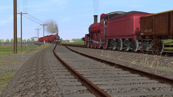 скриншот Trainz 2019 DLC: Victorian Railways Type 4 DD Class Pack - Canadian Red 1