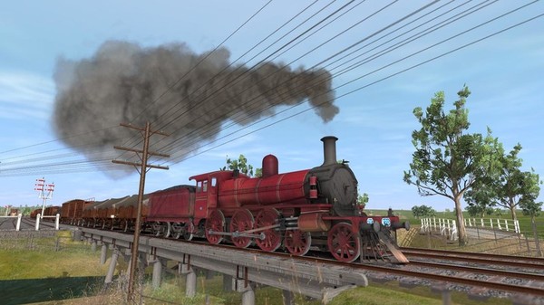 скриншот Trainz 2019 DLC: Victorian Railways Type 4 DD Class Pack - Canadian Red 3