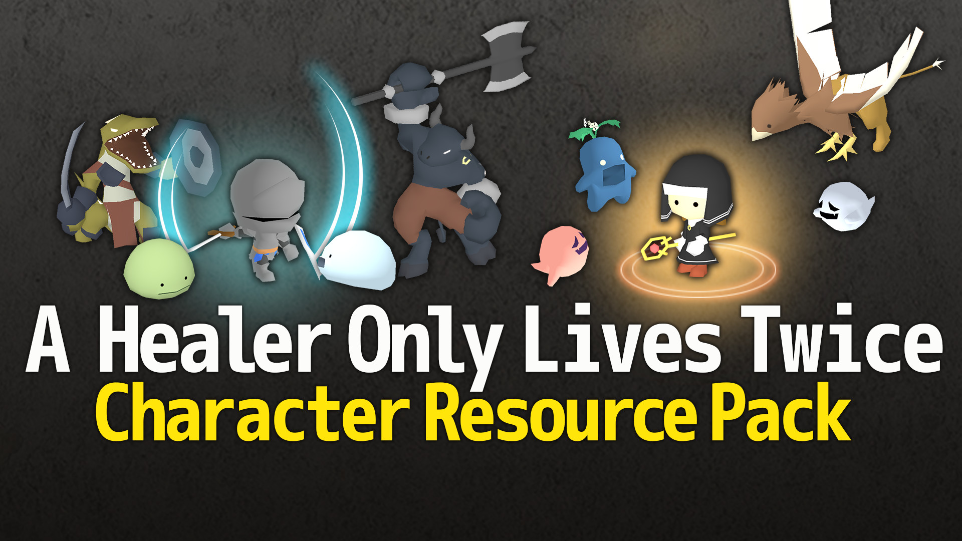 SMILE GAME BUILDER A Healer Only Lives Twice Character Resource Pack #0