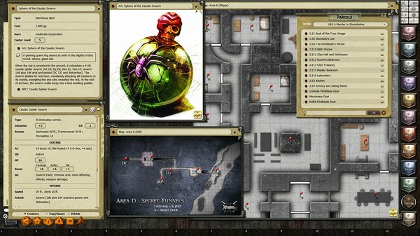 скриншот Fantasy Grounds - U02: Murder in Stoneholme (PFRPG) 3