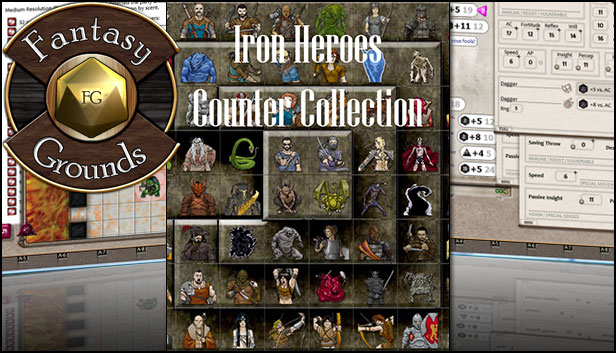 Fantasy Grounds - Top-Down Tokens - Heroic 8 on Steam