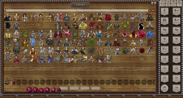 скриншот Fantasy Grounds - Iron Heroes Counter Collection (Token Pack) 0