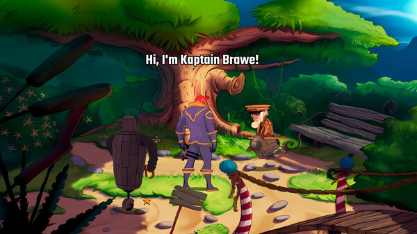 Kaptain Brawe: A Brawe New World capture d'écran