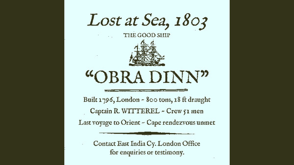 Return of the Obra Dinn