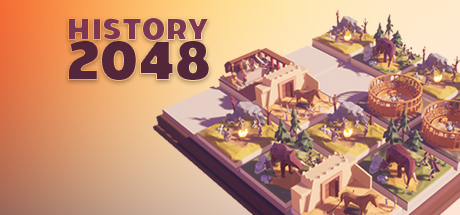 History2048 - 3D puzzle number game header image