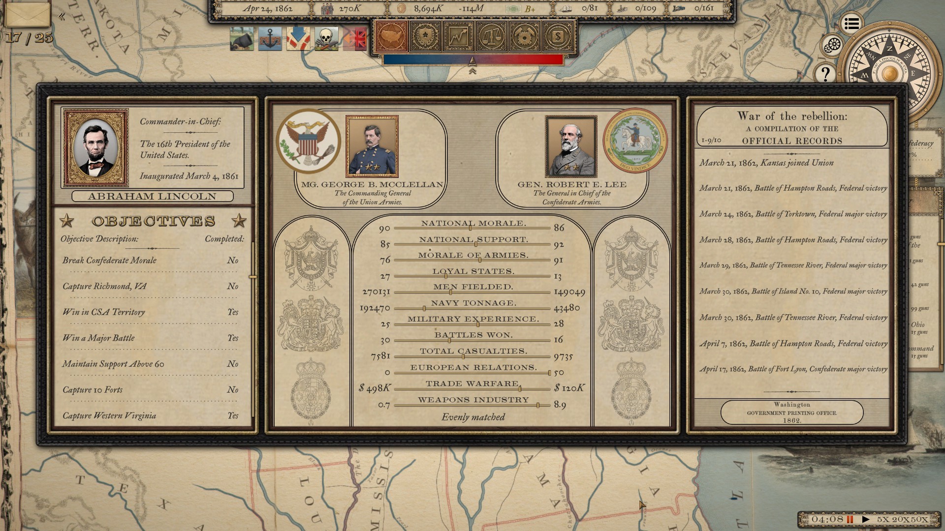 Grand Tactician: The Civil War (1861-1865) Free Download for PC