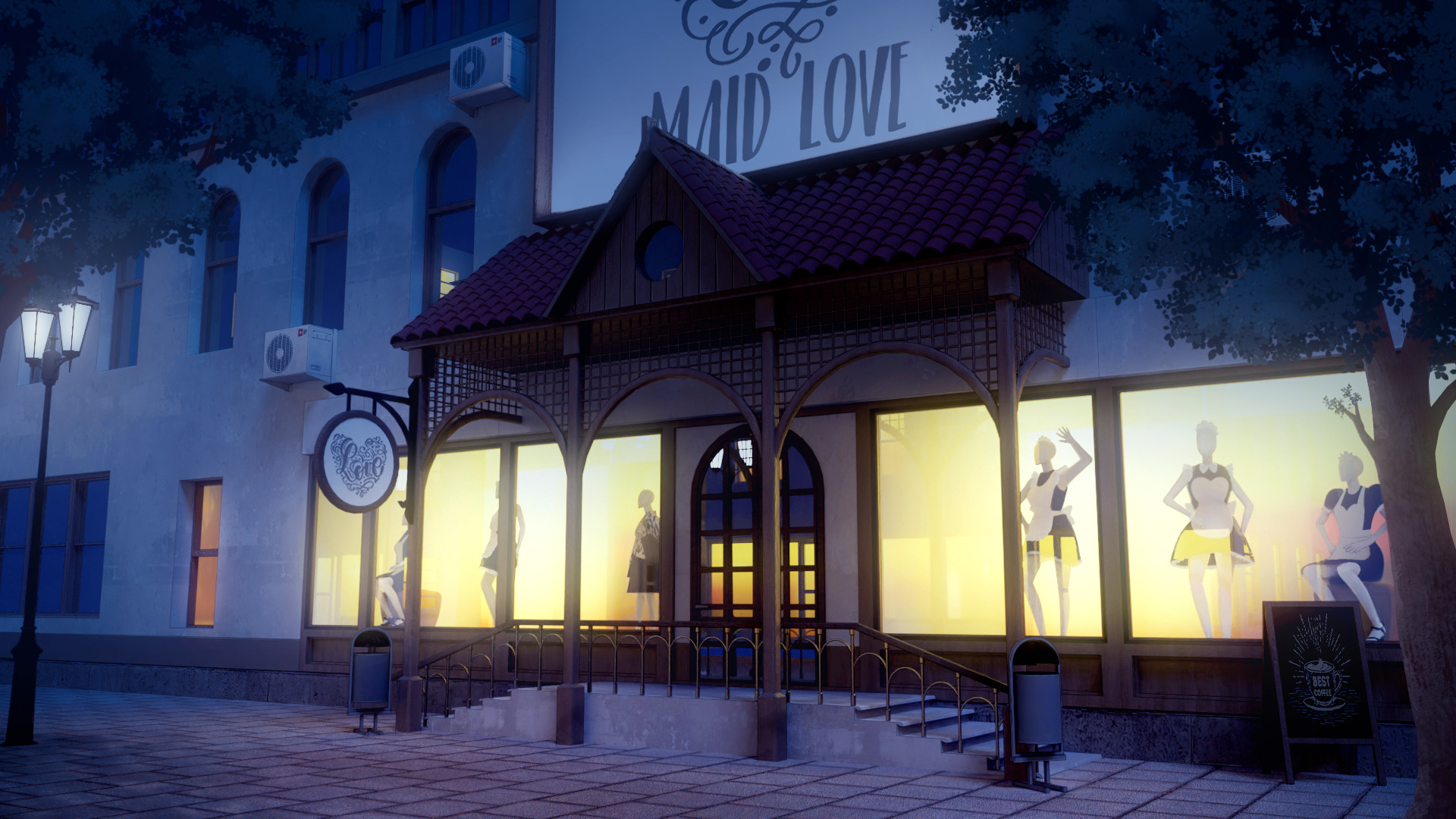 images Maid Cafe Background Anime maid cafe on steam