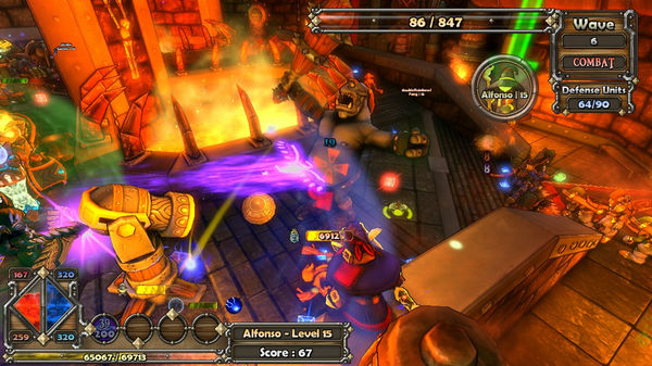 скриншот Dungeon Defenders 1