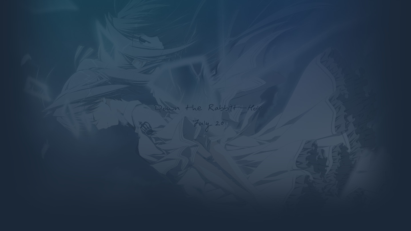 Wonderful Everyday Down the Rabbit-Hole background