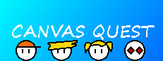 Canvas Quest 게임 이미지
