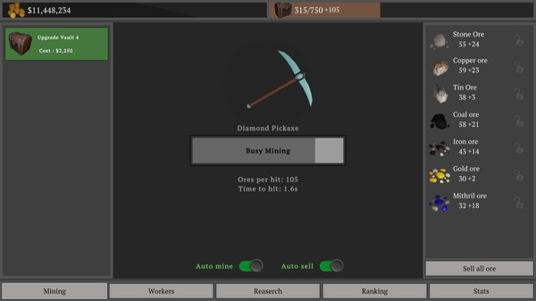 скриншот A Mining Game 3