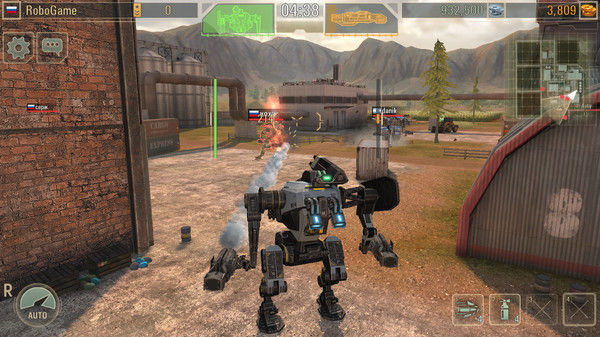Скриншот из WWR: Warfare Robots Online Скриншот из WWR: Warfare Robots Online