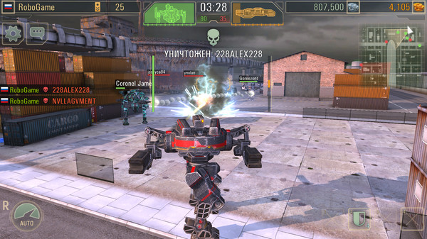 Скриншот из WWR: Warfare Robots Online Скриншот из WWR: Warfare Robots Online
