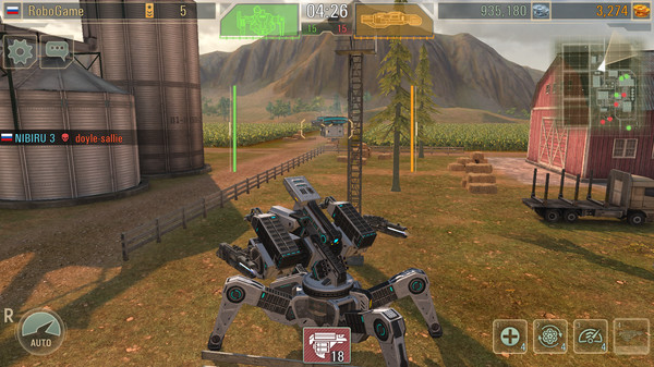 Скриншот из WWR: Warfare Robots Online Скриншот из WWR: Warfare Robots Online