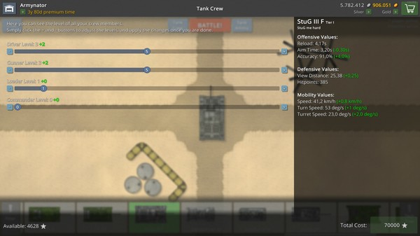 скриншот Tanks2.DE 4