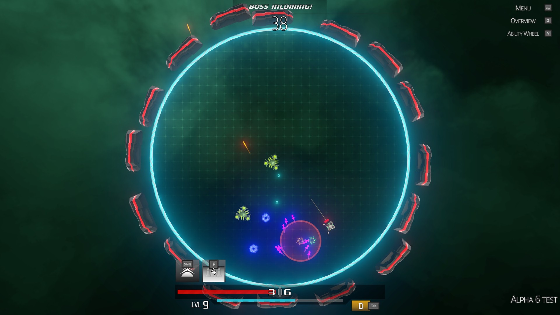 Quadrablaze screenshot 1