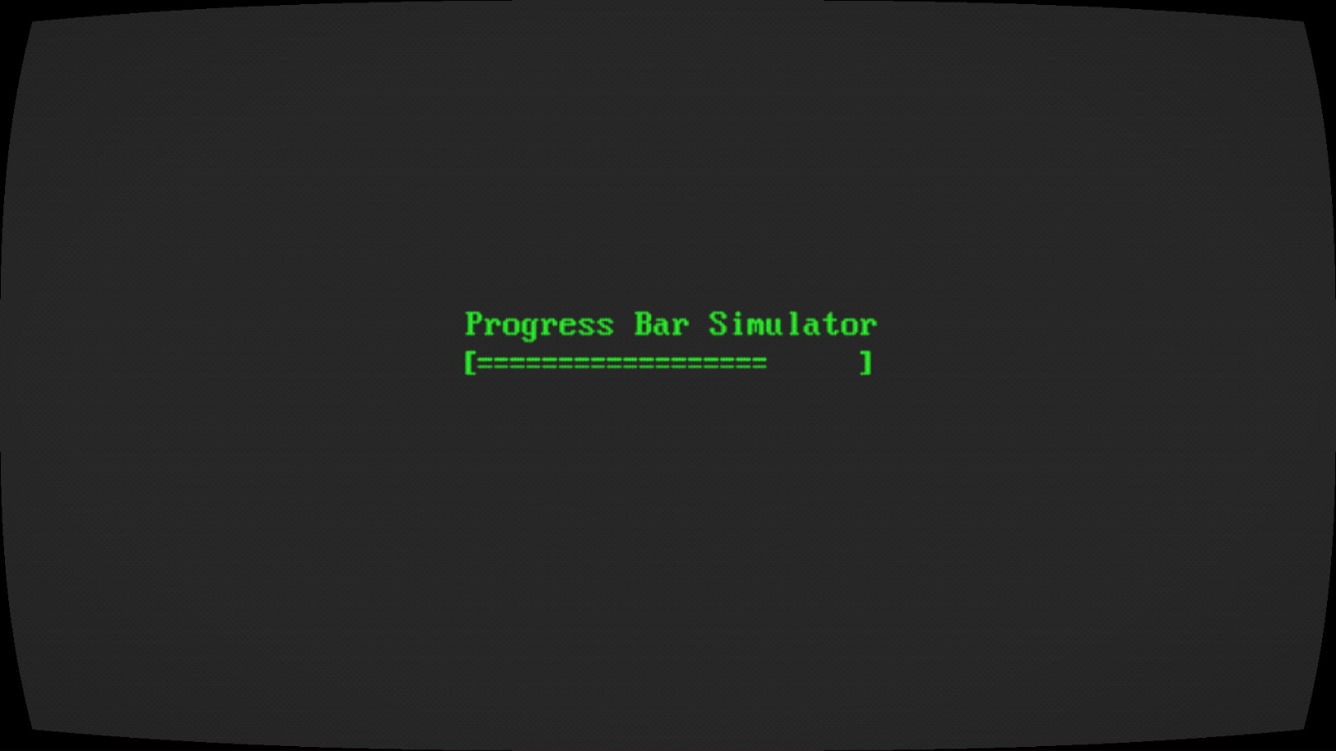 Progress Bar Simulator в Steam