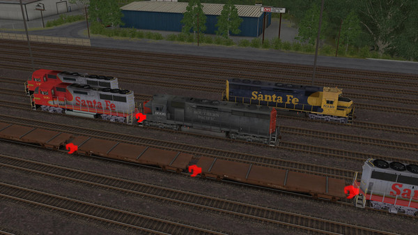 скриншот Trainz Route: Brazemore Yard 3
