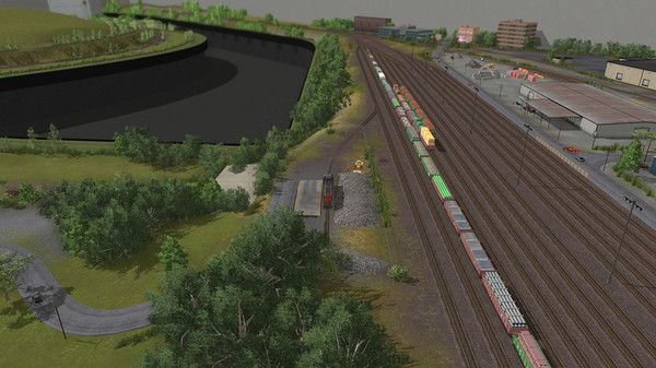 скриншот Trainz Route: Brazemore Yard 1