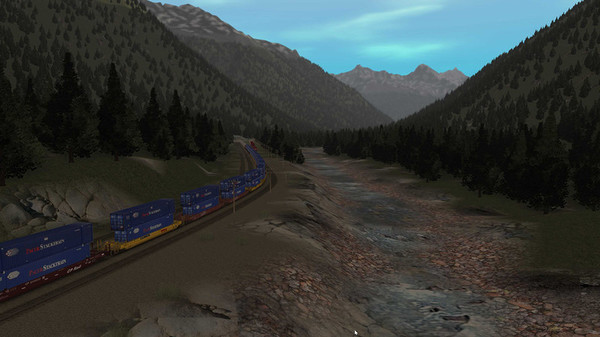 скриншот Trainz 2019 DLC: Canadian Rocky Mountains - Rogers Pass 1