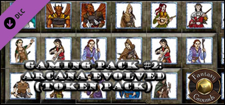 Fantasy Grounds - Gaming Pack #2: Arcana Evolved (Token Pack) banner image