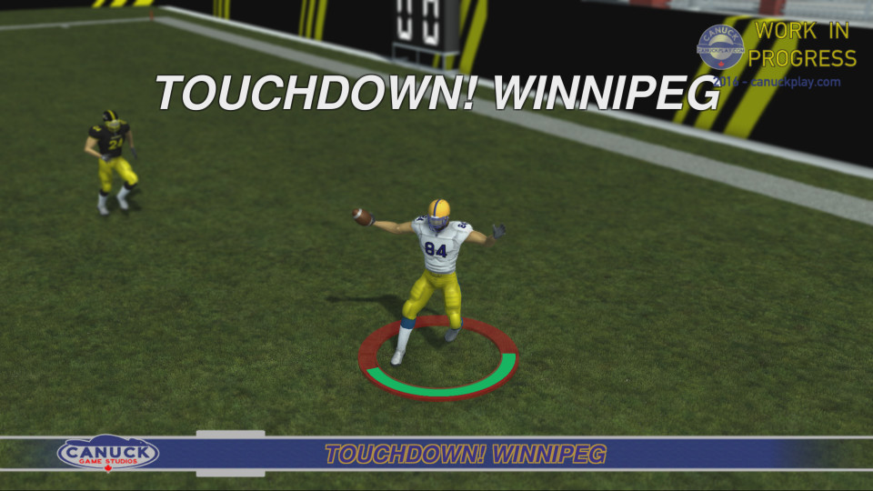 There is a new Canadian Football video game for Xbox One and PC