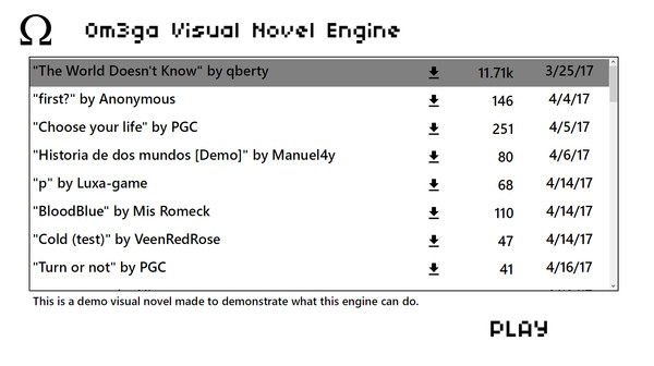 скриншот Visual Novel Engine 1