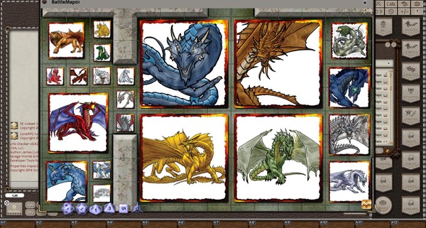 скриншот Fantasy Grounds - Gaming #5: Dragons & Giants (Token Pack) 1
