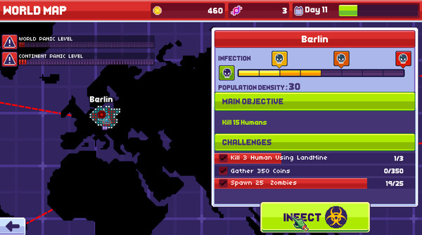 Infectonator 3: Apocalypse capture d'écran