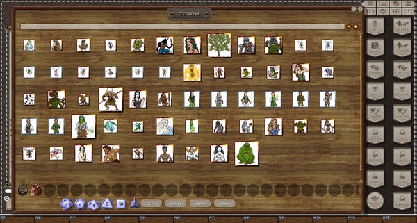 скриншот Fantasy Grounds - Gaming #7: Constructs, Elementals, & Fey (Token Pack) 0