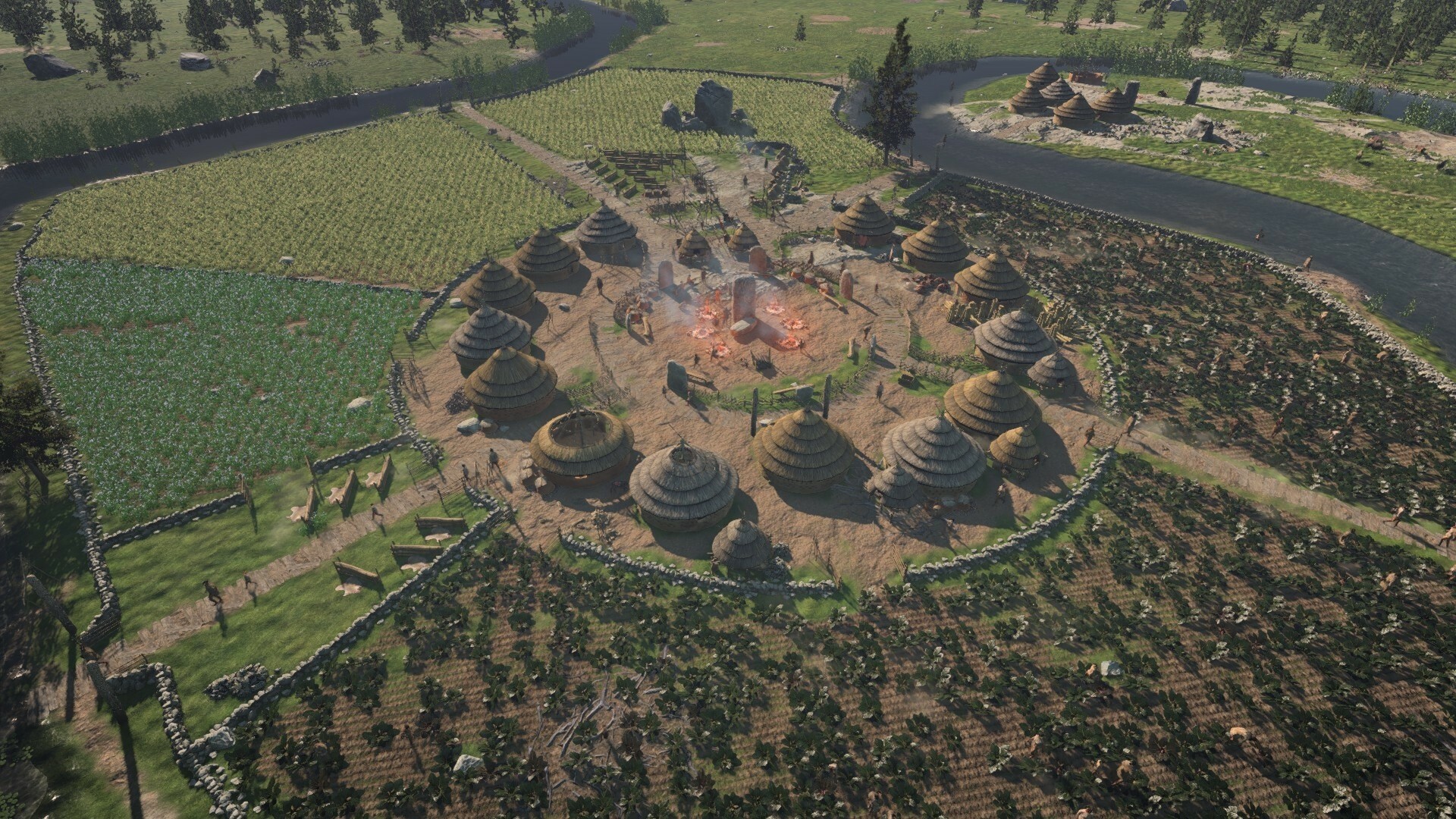 Ancient Cities é um promissor city builder dos tempos das cavernas
