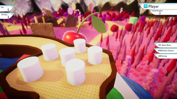 скриншот 3D MiniGolf: Candy Shop 3