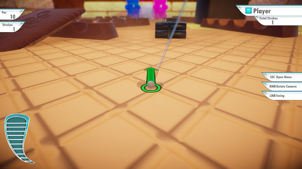 скриншот 3D MiniGolf: Candy Shop 0