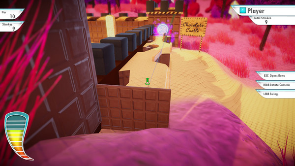 скриншот 3D MiniGolf: Candy Shop 2