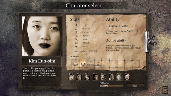 скриншот Way of Defector - Character Kim Eun sim 0
