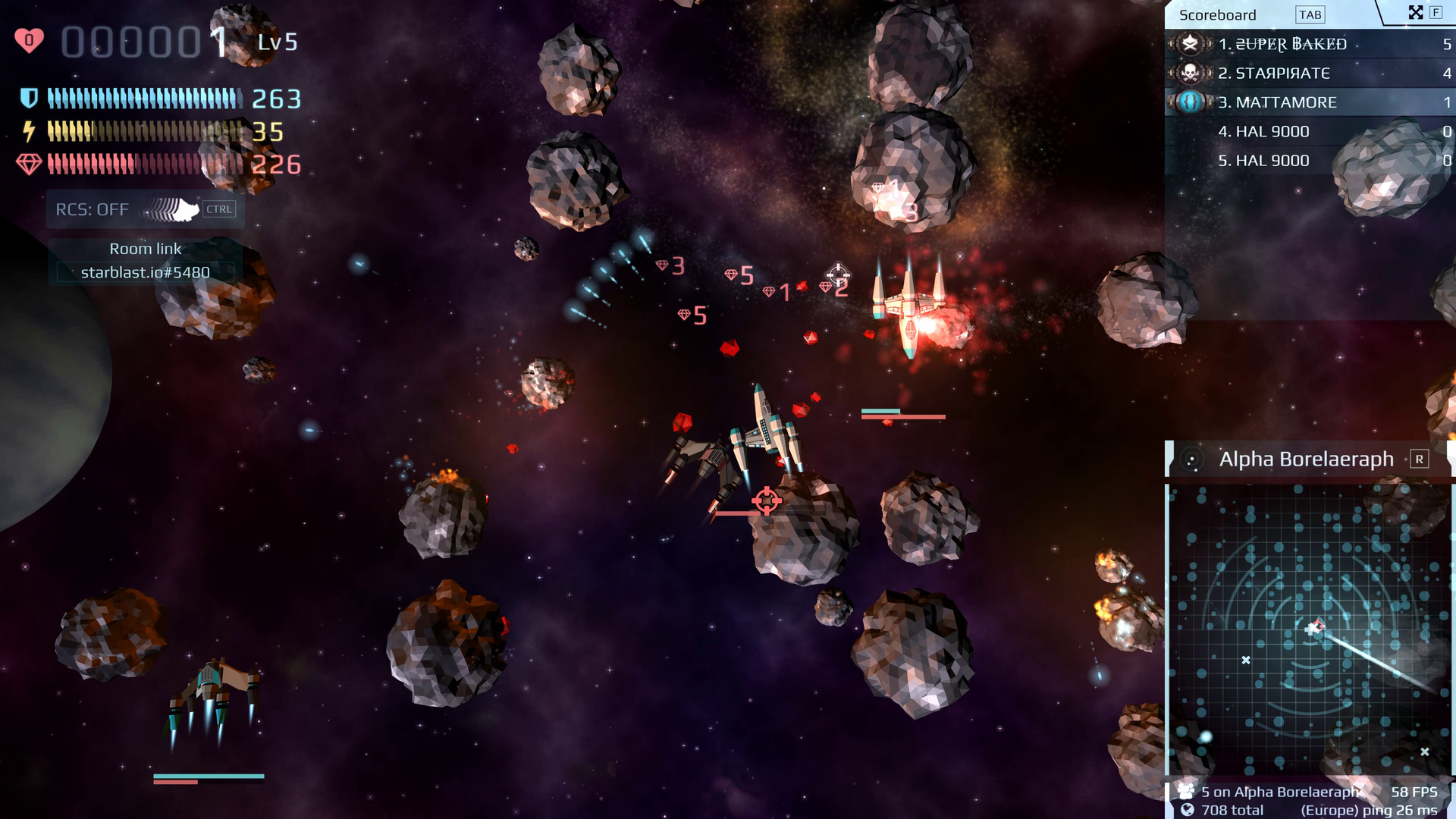 Download Starblast android on PC