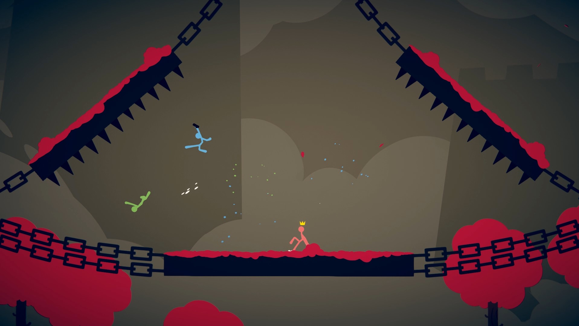 This Game is Hilarious! Playing Stick Fight the Game 
