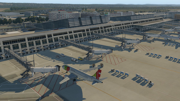 скриншот X-Plane 11 - Add-on: Aerosoft - Airport Stuttgart 2